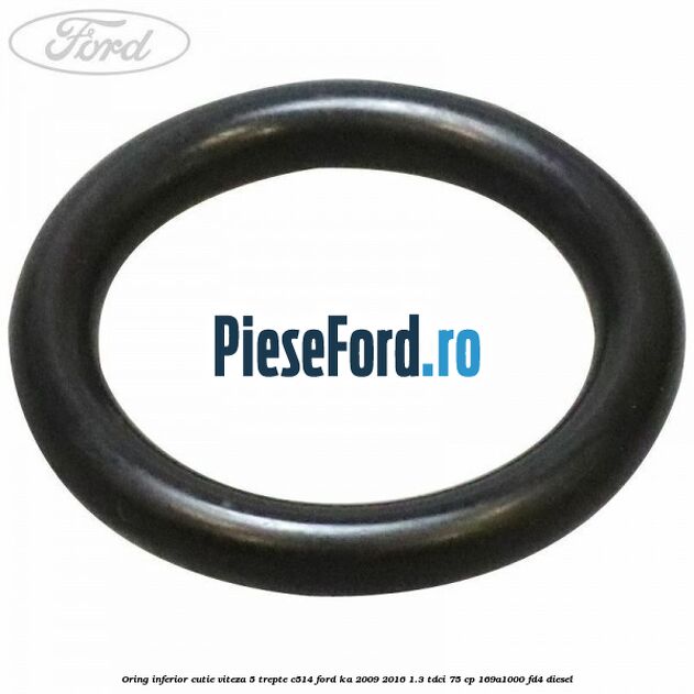 Oring inferior cutie viteza 5 trepte C514 Ford Ka 2009-2016 1.3 TDCi 75 cp 169A1000, FD4 diesel