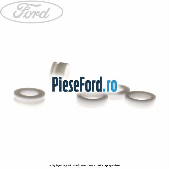 Oring injector Ford Transit 1991-1994 2.5 TD 85 cp 4GA diesel