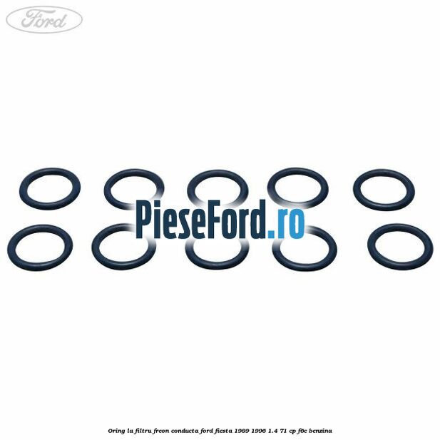 Oring la filtru freon conducta Ford Fiesta 1989-1996 1.4 71 cp F6E benzina