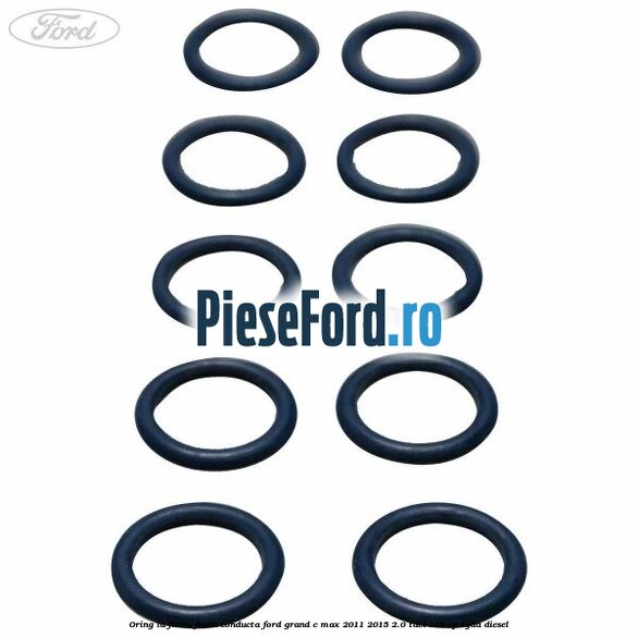 Oring la filtru freon conducta Ford Grand C-Max 2011-2015 2.0 TDCi 115 cp TYDA diesel