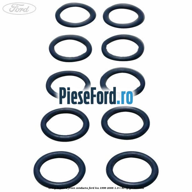 Oring la filtru freon conducta Ford Ka 1996-2008 1.3 i 50 cp Oring la filtru freon conducta Ford Ka 1996-2008 1.3 i 50 cp JJB benzina