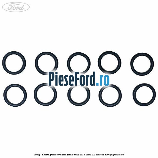 Oring la filtru freon conducta Ford S-Max 2015-2023 2.0 EcoBlue 120 cp YNCA diesel