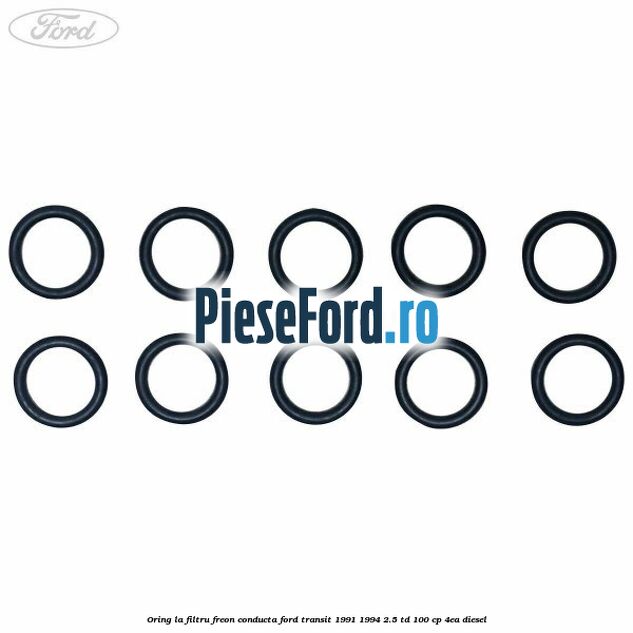 Oring la filtru freon conducta Ford Transit 1991-1994 2.5 TD 100 cp Oring la filtru freon conducta Ford Transit 1991-1994 2.5 TD 100 cp 4EA diesel
