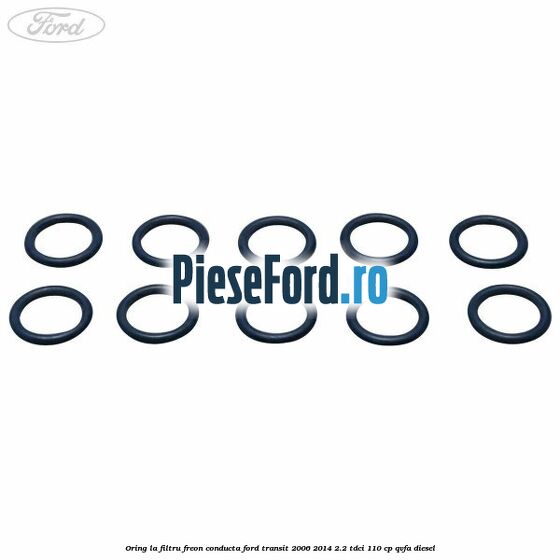 Oring la filtru freon conducta Ford Transit 2006-2014 2.2 TDCi 110 cp QVFA diesel