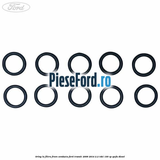 Oring la filtru freon conducta Ford Transit 2006-2014 2.2 TDCi 130 cp QWFA diesel
