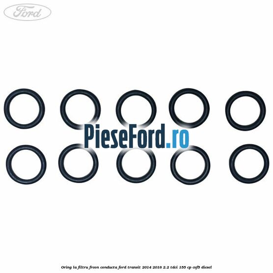 Oring la filtru freon conducta Ford Transit 2014-2018 2.2 TDCi 155 cp CVF5 diesel