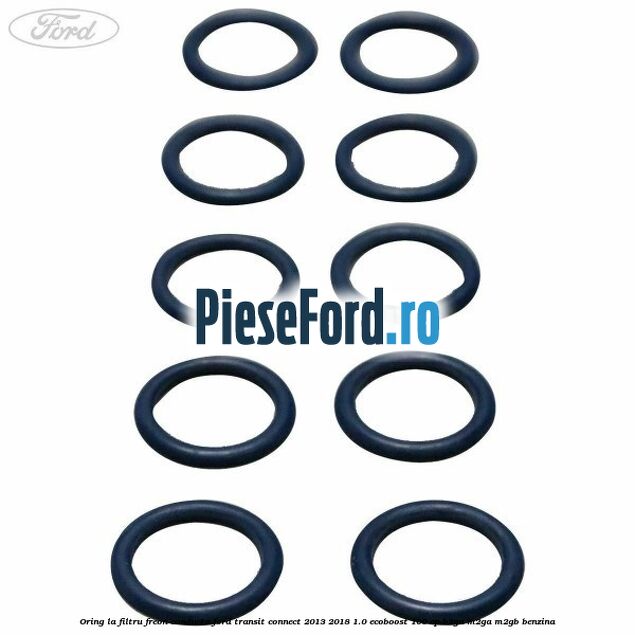 Oring la filtru freon conducta Ford Transit Connect 2013-2018 1.0 EcoBoost 100 cp B3GA, M2GA, M2GB benzina
