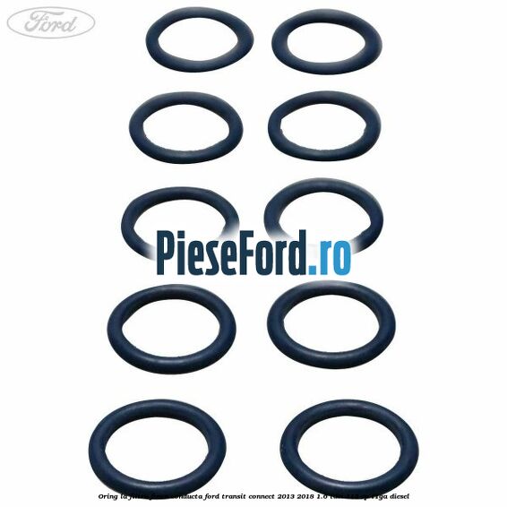Oring la filtru freon conducta Ford Transit Connect 2013-2018 1.6 TDCi 115 cp T1GA diesel