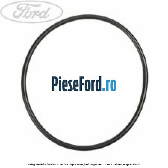 Oring overdrive band servo cutie 5 trepte 5R55S Ford Ranger 2002-2006 2.5 D 4x4 78 cp WL diesel