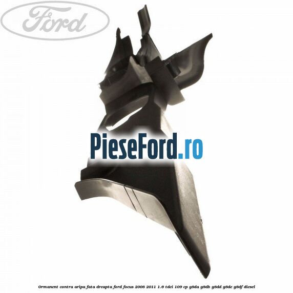 Ormanent contra aripa fata dreapta Ford Focus 2008-2011 1.6 TDCi 109 cp G8DA, G8DB, G8DD, G8DE, G8DF diesel