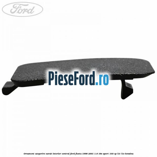 Ornament acoperire surub interior, central Ford Fiesta 1996-2001 1.6 16V Sport 103 cp L1T, L1V benzina