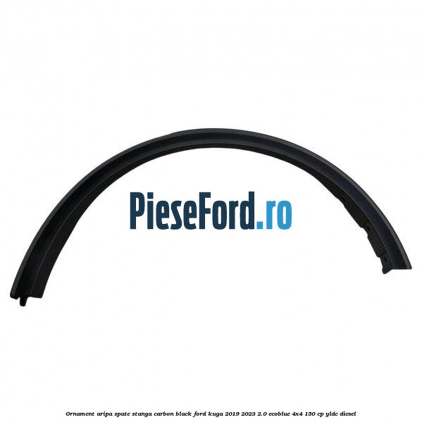 Ornament aripa spate stanga carbon black Ford Kuga 2019-2023 2.0 EcoBlue 4x4 150 cp YLDC diesel