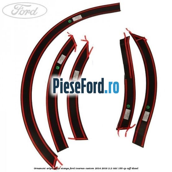 Ornament aripa spate stanga Ford Tourneo Custom 2014-2018 2.2 TDCi 155 cp CVFF diesel