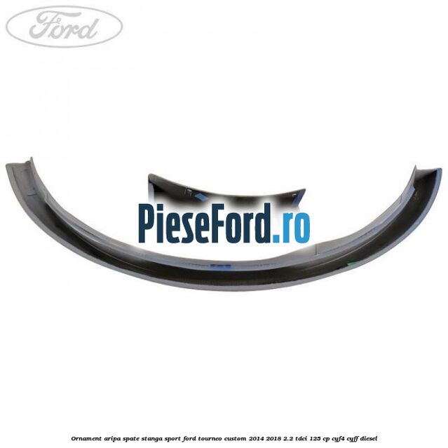 Ornament aripa spate stanga sport Ford Tourneo Custom 2014-2018 2.2 TDCi 125 cp Ornament aripa spate stanga sport Ford Tourneo Custom 2014-2018 2.2 TDCi 125 cp CYF4, CYFF diesel
