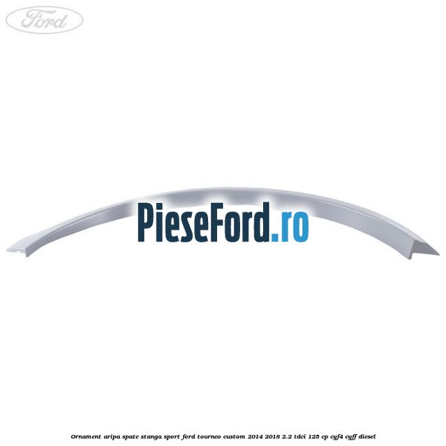 Ornament aripa spate stanga sport Ford Tourneo Custom 2014-2018 2.2 TDCi 125 cp Ornament aripa spate stanga sport Ford Tourneo Custom 2014-2018 2.2 TDCi 125 cp CYF4, CYFF diesel