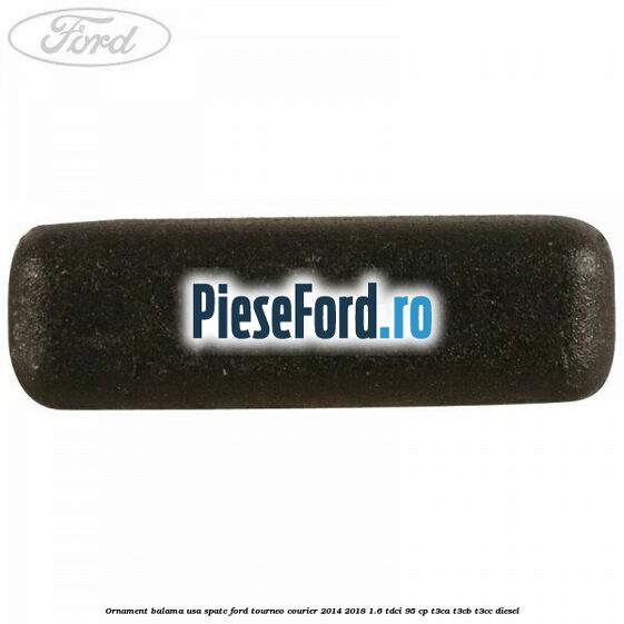 Ornament balama usa spate Ford Tourneo Courier 2014-2018 1.6 TDCi 95 cp T3CA, T3CB, T3CC diesel