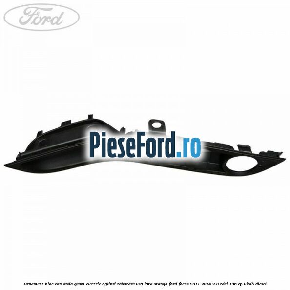 Ornament bloc comanda geam electric oglinzi rabatare usa fata stanga Ford Focus 2011-2014 2.0 TDCi 136 cp UKDB diesel