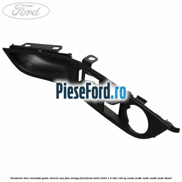 Ornament bloc comanda geam electric usa fata stanga Ford Focus 2014-2018 1.5 TDCi 120 cp XWDA, XWDB, XWDC, XWDD, XWDE diesel
