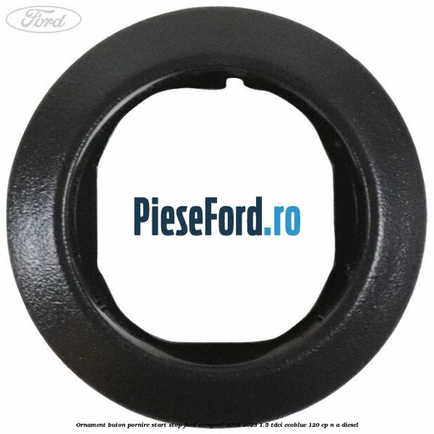 Ornament buton pornire start stop Ford EcoSport 2019-2023 1.5 TDCi EcoBlue 120 cp n/a diesel
