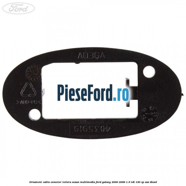 Ornament cablu conector tetiera scaun multimedia Ford Galaxy 2000-2006 1.9 TDI 130 cp Ornament cablu conector tetiera scaun multimedia Ford Galaxy 2000-2006 1.9 TDI 130 cp ASZ diesel