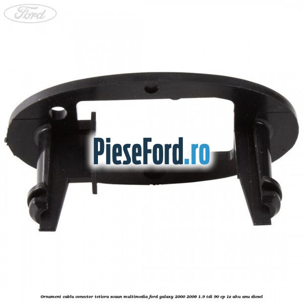Ornament cablu conector tetiera scaun multimedia Ford Galaxy 2000-2006 1.9 TDI 90 cp 1Z, AHU, ANU diesel