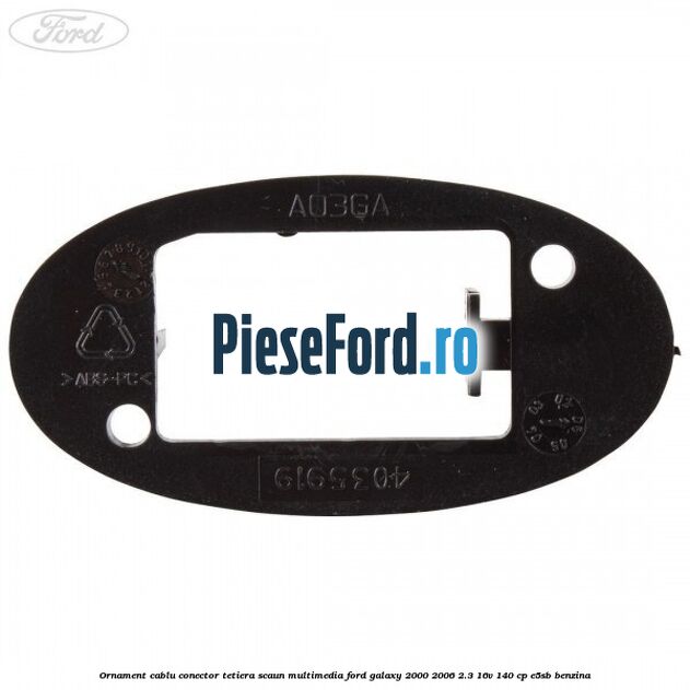 Ornament cablu conector tetiera scaun multimedia Ford Galaxy 2000-2006 2.3 16V 140 cp E5SB benzina