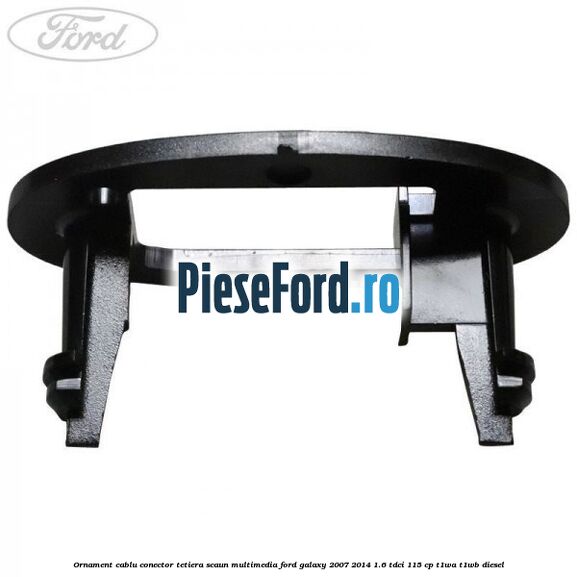 Ornament cablu conector tetiera scaun multimedia Ford Galaxy 2007-2014 1.6 TDCi 115 cp T1WA, T1WB diesel