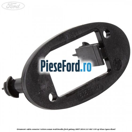 Ornament cablu conector tetiera scaun multimedia Ford Galaxy 2007-2014 2.0 TDCi 115 cp KLWA, TYWA diesel