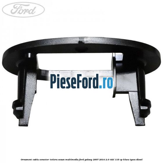 Ornament cablu conector tetiera scaun multimedia Ford Galaxy 2007-2014 2.0 TDCi 115 cp KLWA, TYWA diesel