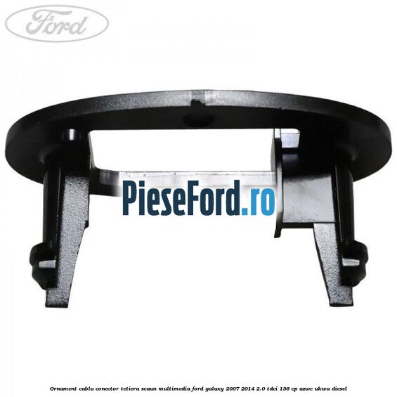 Ornament cablu conector tetiera scaun multimedia Ford Galaxy 2007-2014 2.0 TDCi 136 cp AZWC, UKWA diesel