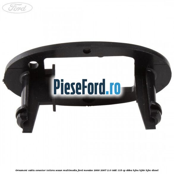 Ornament cablu conector tetiera scaun multimedia Ford Mondeo 2000-2007 2.0 TDDI 115 cp D6BA, HJBA, HJBB, HJBC diesel