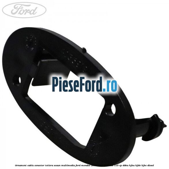 Ornament cablu conector tetiera scaun multimedia Ford Mondeo 2000-2007 2.0 TDDI 115 cp D6BA, HJBA, HJBB, HJBC diesel