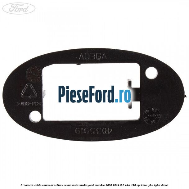Ornament cablu conector tetiera scaun multimedia Ford Mondeo 2008-2014 2.0 TDCi 115 cp Ornament cablu conector tetiera scaun multimedia Ford Mondeo 2008-2014 2.0 TDCi 115 cp KLBA, LPBA, TYBA diesel