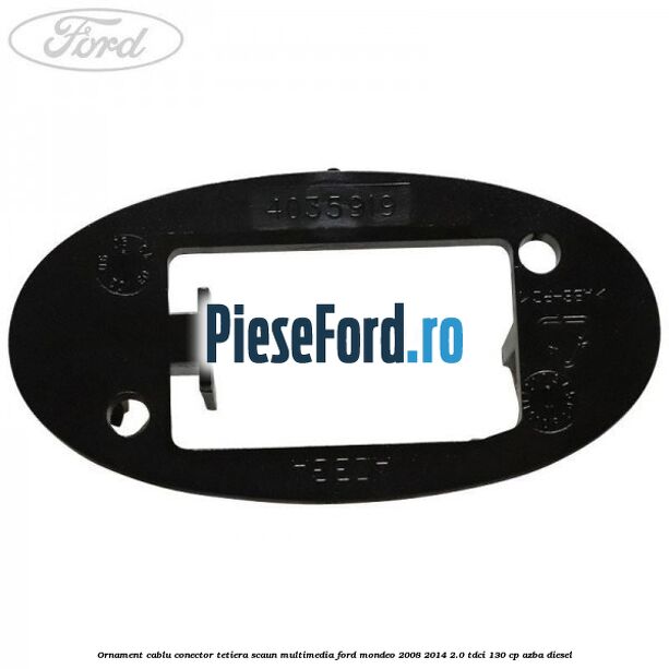 Ornament cablu conector tetiera scaun multimedia Ford Mondeo 2008-2014 2.0 TDCi 130 cp AZBA diesel