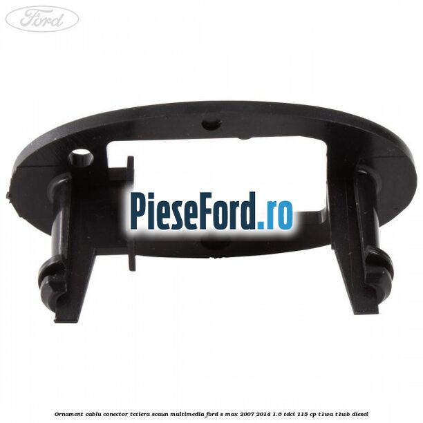 Ornament cablu conector tetiera scaun multimedia Ford S-Max 2007-2014 1.6 TDCi 115 cp T1WA, T1WB diesel