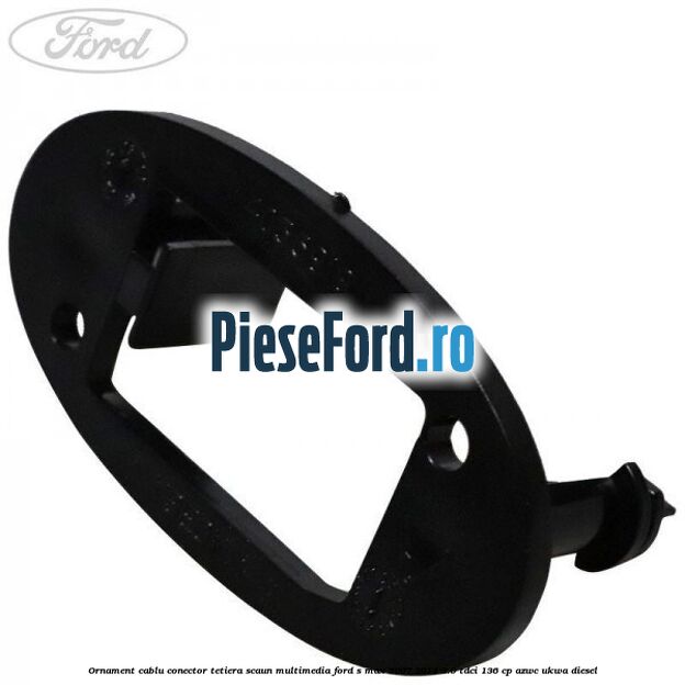 Ornament cablu conector tetiera scaun multimedia Ford S-Max 2007-2014 2.0 TDCi 136 cp AZWC, UKWA diesel