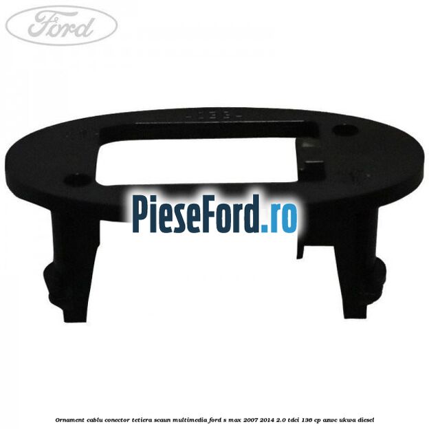 Ornament cablu conector tetiera scaun multimedia Ford S-Max 2007-2014 2.0 TDCi 136 cp AZWC, UKWA diesel