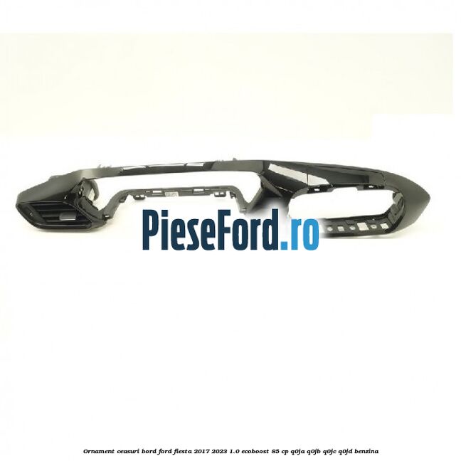 Ornament ceasuri bord Ford Fiesta 2017-2023 1.0 EcoBoost 85 cp Q0JA, Q0JB, Q0JC, Q0JD benzina