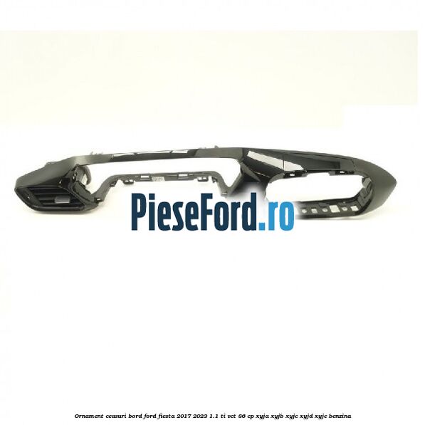 Ornament ceasuri bord Ford Fiesta 2017-2023 1.1 Ti-VCT 86 cp XYJA, XYJB, XYJC, XYJD, XYJE benzina