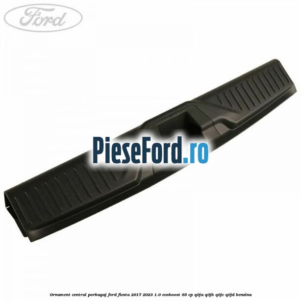 Ornament central porbagaj Ford Fiesta 2017-2023 1.0 EcoBoost 85 cp Q0JA, Q0JB, Q0JC, Q0JD benzina
