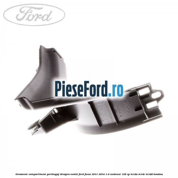 Ornament compartiment portbagaj dreapta combi Ford Focus 2011-2014 1.0 EcoBoost 125 cp M1DA, M1DC, M1DD benzina