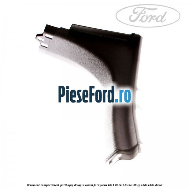 Ornament compartiment portbagaj dreapta combi Ford Focus 2011-2014 1.6 TDCi 95 cp T3DA, T3DB diesel