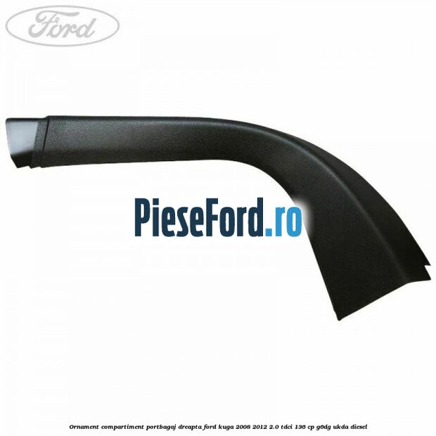 Ornament compartiment portbagaj dreapta Ford Kuga 2008-2012 2.0 TDCi 136 cp G6DG, UKDA diesel