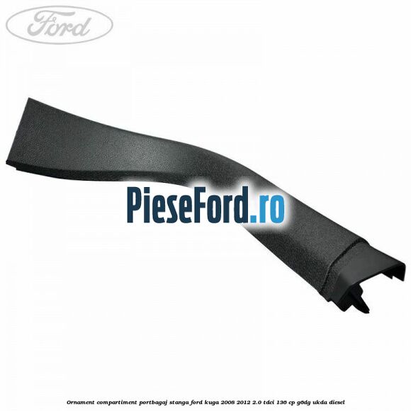 Ornament compartiment portbagaj stanga Ford Kuga 2008-2012 2.0 TDCi 136 cp G6DG, UKDA diesel