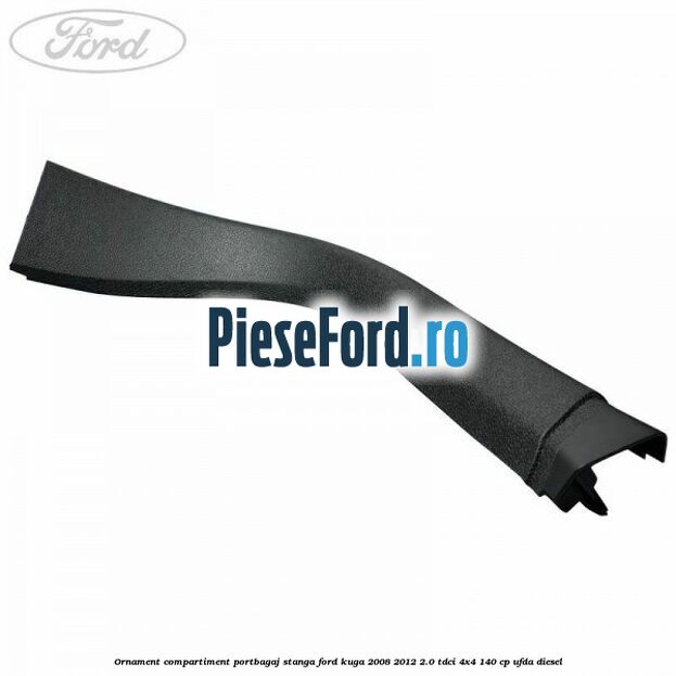 Ornament compartiment portbagaj stanga Ford Kuga 2008-2012 2.0 TDCI 4x4 140 cp UFDA diesel