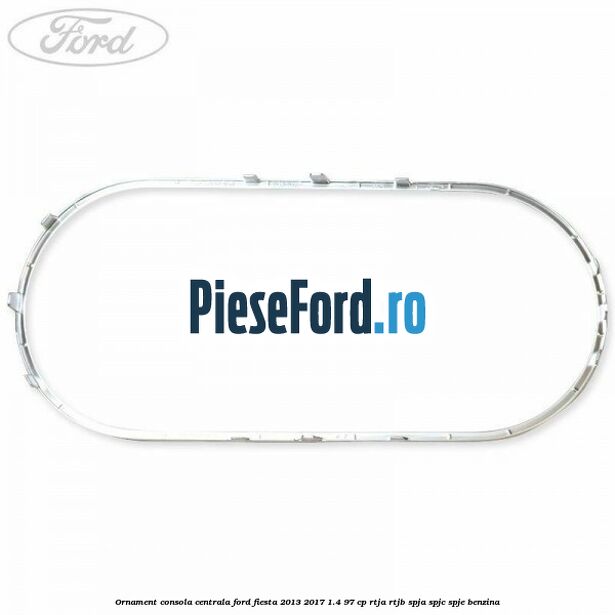Ornament consola centrala Ford Fiesta 2013-2017 1.4 97 cp RTJA, RTJB, SPJA, SPJC, SPJE benzina