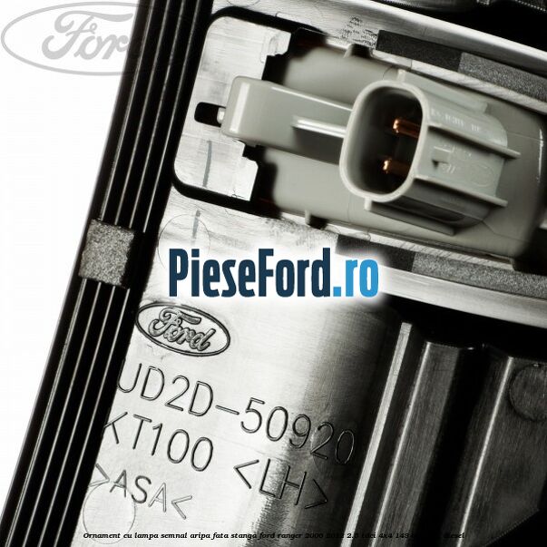 Ornament cu lampa semnal aripa fata stanga Ford Ranger 2006-2012 2.5 TDCi 4x4 143 cp WLAA diesel