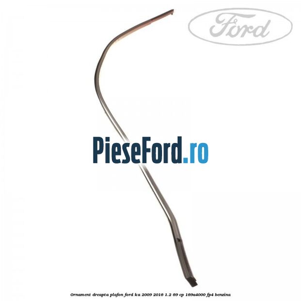 Ornament dreapta plafon Ford Ka 2009-2016 1.2 69 cp 169A4000, FP4 benzina