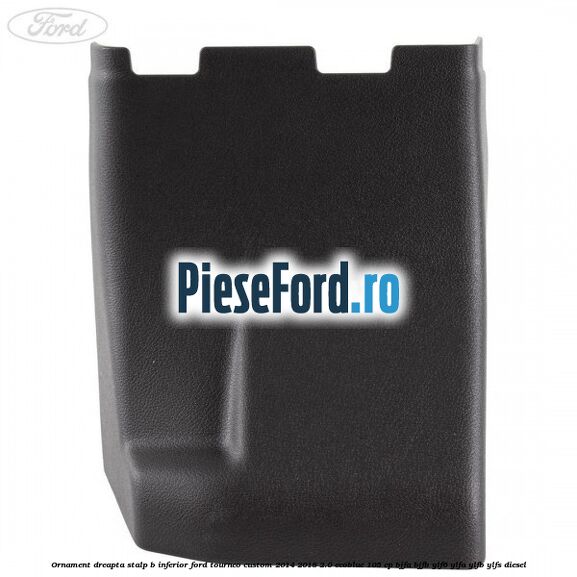 Ornament dreapta stalp B inferior Ford Tourneo Custom 2014-2018 2.0 EcoBlue 105 cp BJFA, BJFB, YLF6, YLFA, YLFB, YLFS diesel