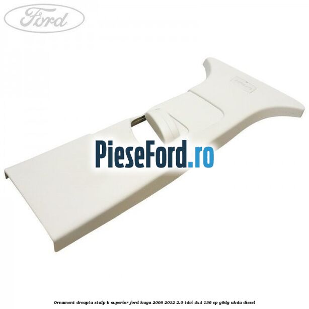 Ornament dreapta stalp B superior Ford Kuga 2008-2012 2.0 TDCi 4x4 136 cp G6DG, UKDA diesel